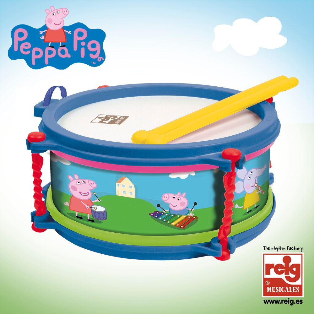 Reig - Tambor Infantil Peppa Pig