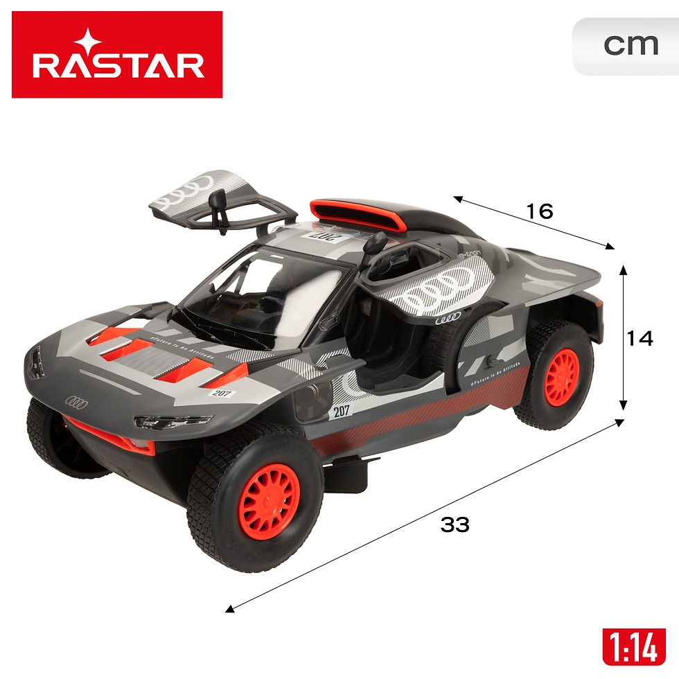 Miniatura: Carro R/C 1:14 Audi RS Q e-tron Rastar