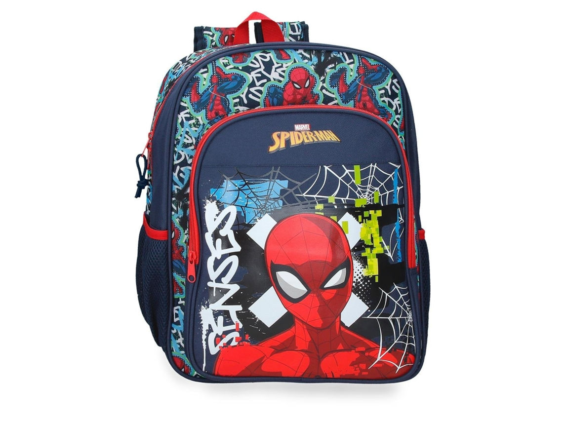 Mochila Adap. 40cm Spiderman Of Graffity