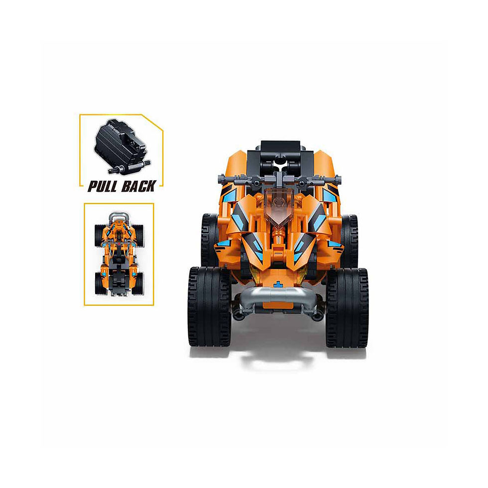 Miniatura: Const.Sluban - Power Bricks "Moto Quatro"