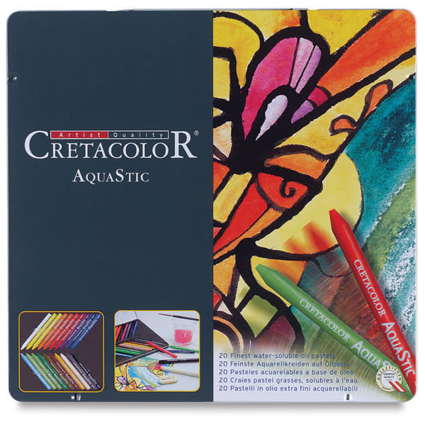 Cretacolor - Pastel Oleo Aquarelle Cx 20unid.