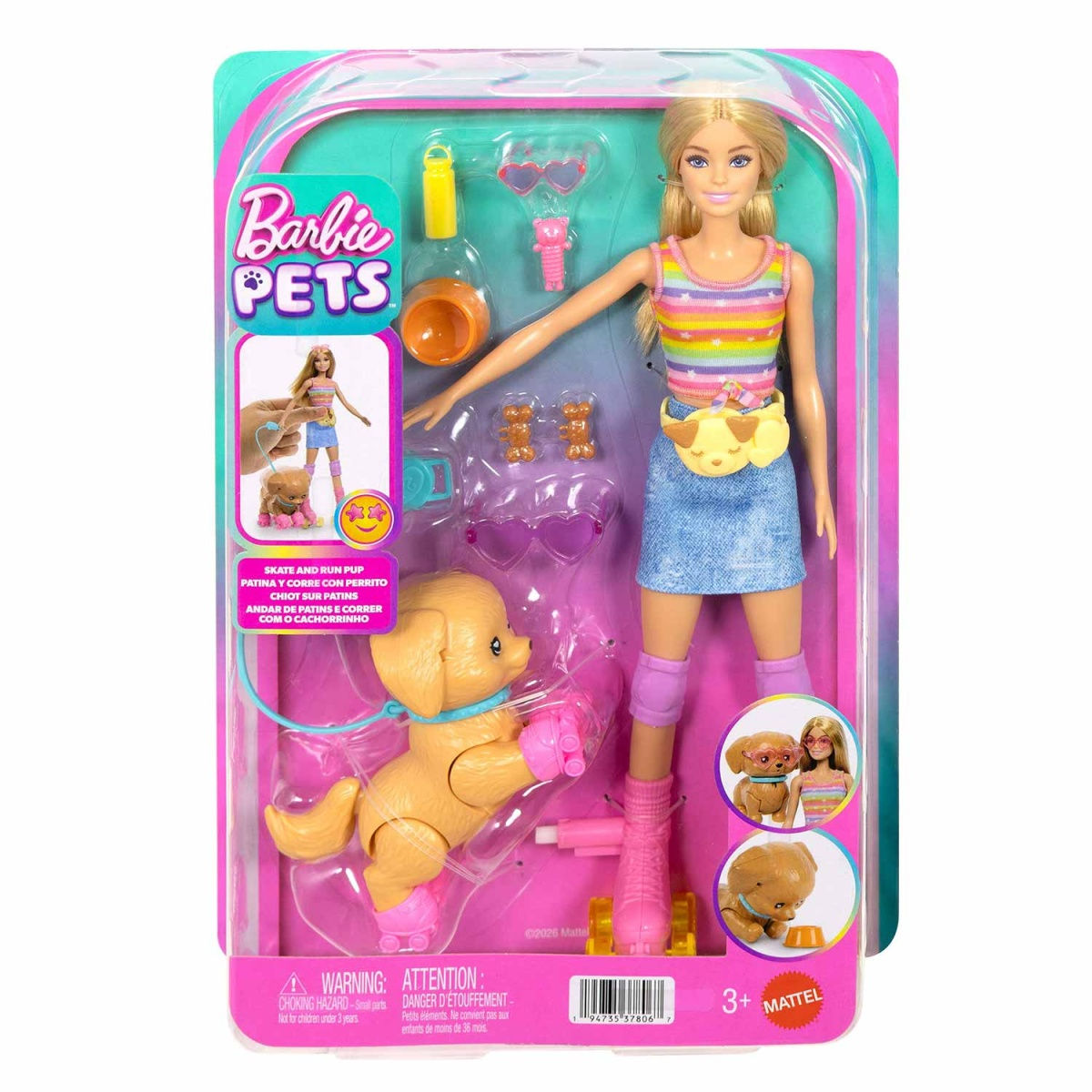 Barbie Patina e Corre com o Teu Cachorro