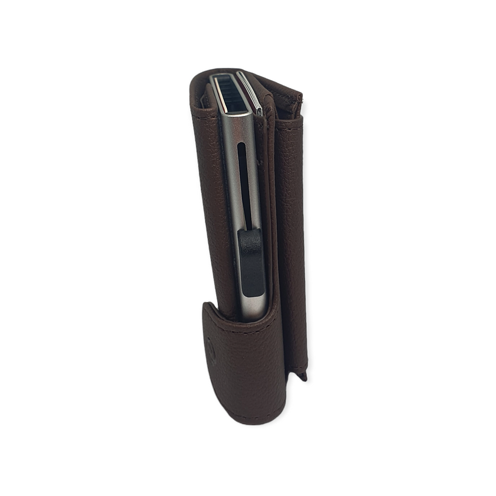 Miniatura: Carteira C-Secure Coin Pocket  Cast. Escuro