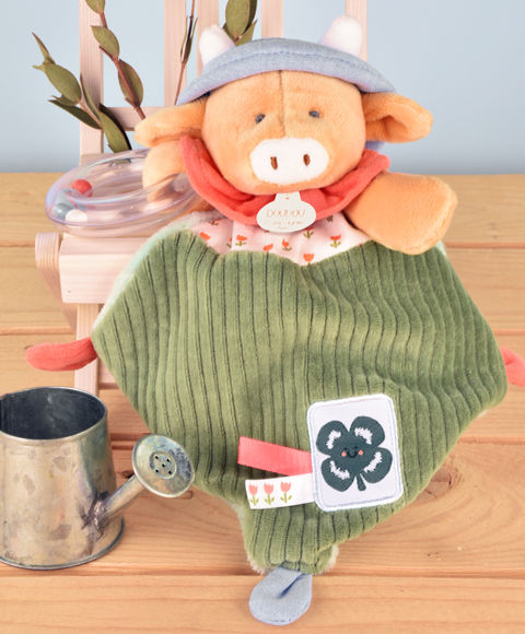 Miniatura: Doudou - Dans Mon Jardin "Vaquinha Doudou Hochet"