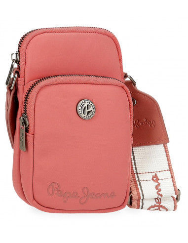 Pepe Jeans - Bandoleira Porta Telemóvel Corin Terracota
