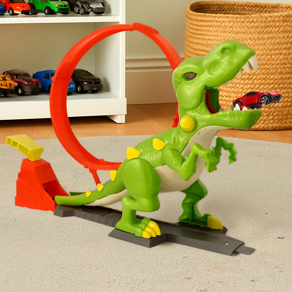 Miniatura: Pista Carros T-Rex Twister Teamsterz