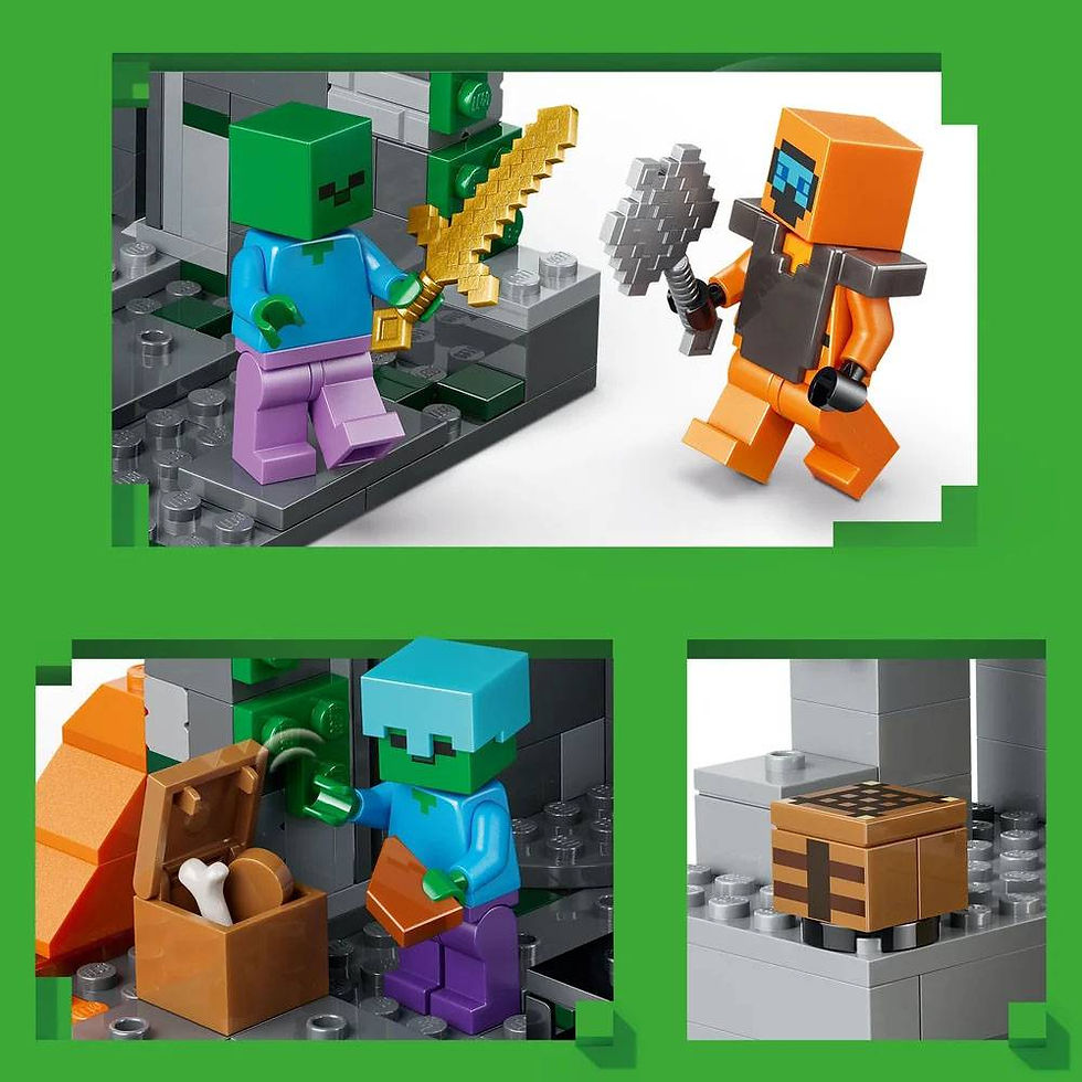 Miniatura: Lego Minecraft - Masmorra de Zombies