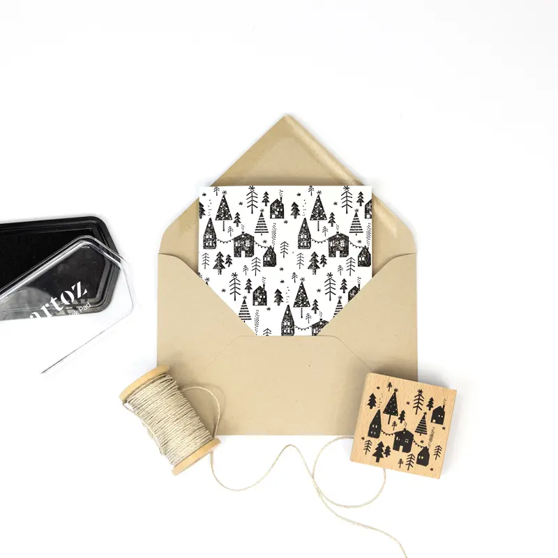 Miniatura: Artoz - Carimbo Aldeia de Natal 60x60mm