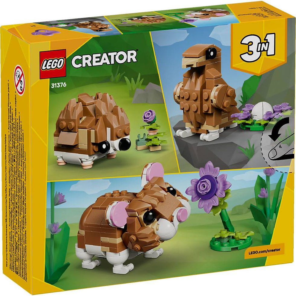 Miniatura: Lego Creator - Hámster Adorável Com Flor