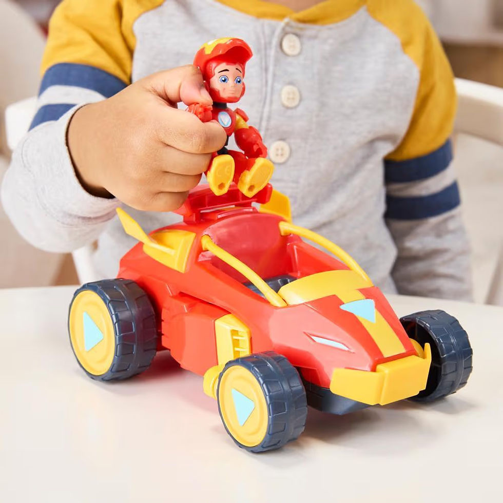 Miniatura: Iron Man e seus Incríveis Amigos - Veículo Iron Man C/Figura