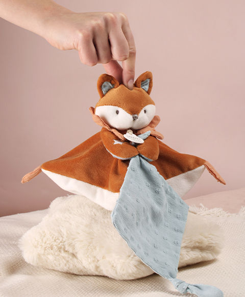 Miniatura: Doudou - Timo Doudou C/Porta Chupeta