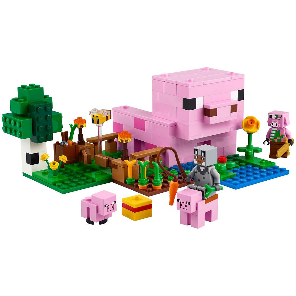 Miniatura: Lego Minecraft - Casa do Porco Bebé