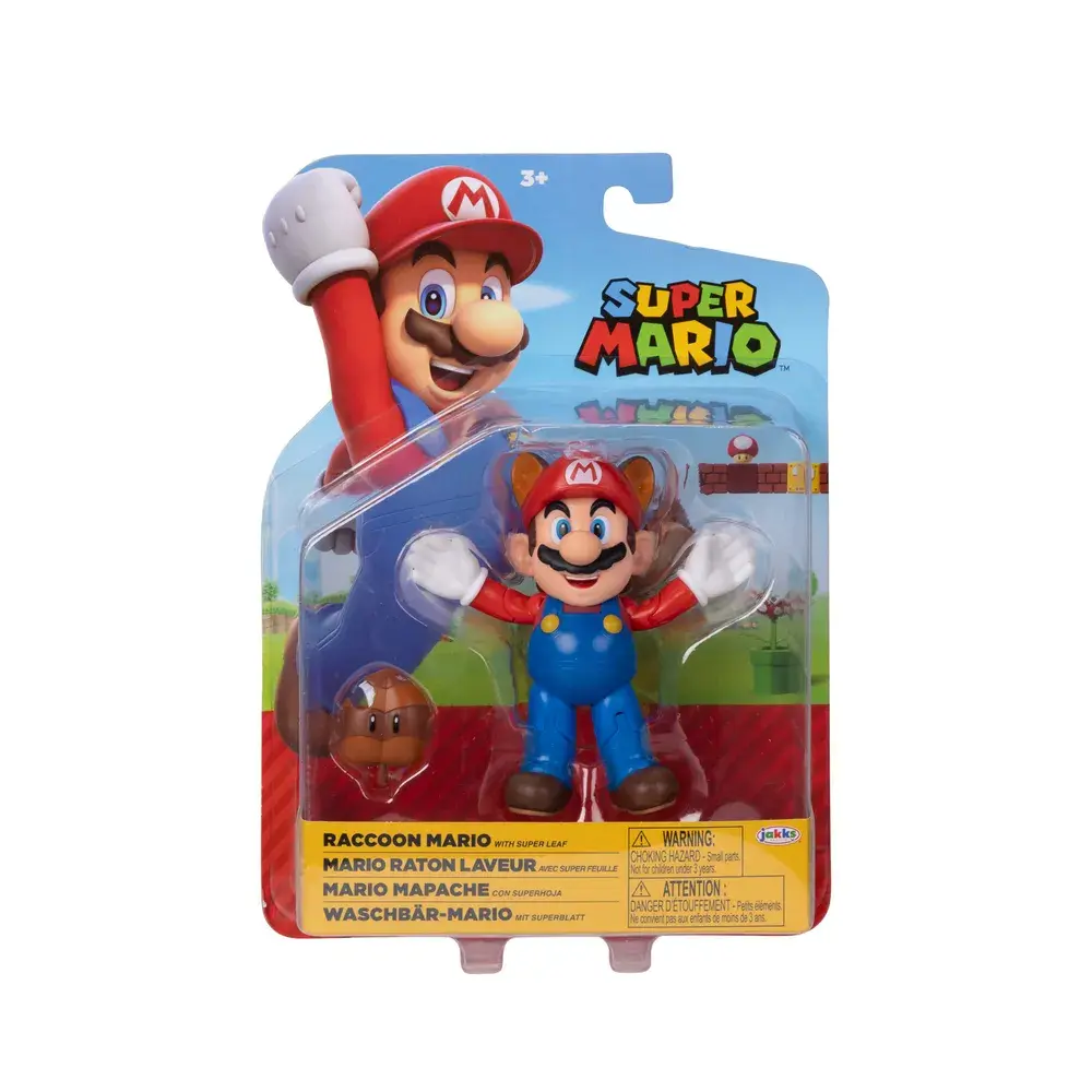 Super Mário - Figura C/Acessório "Mário"