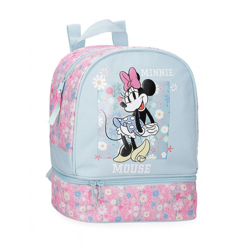 Minnie - Mochila C/Lancheira Térmica Happy