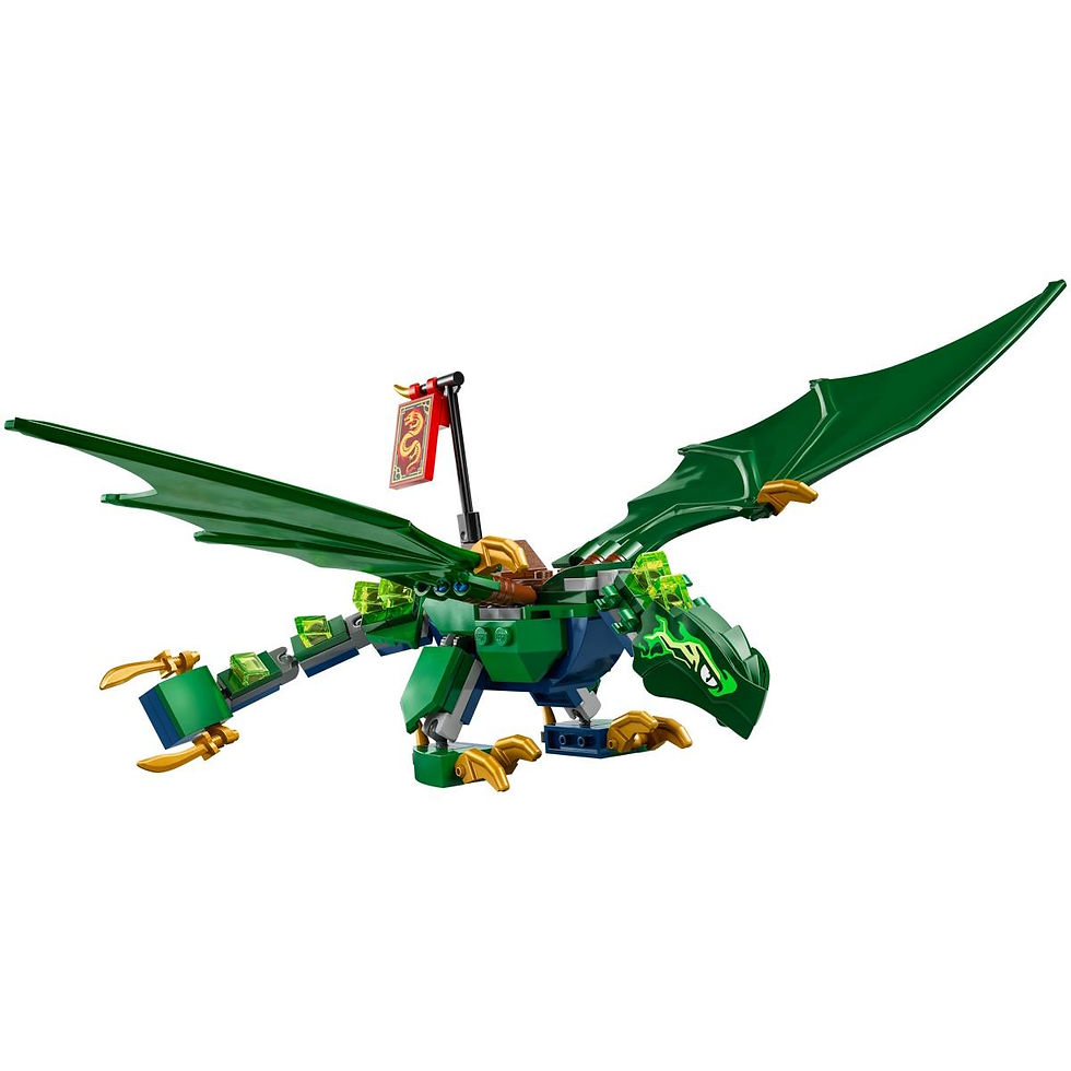Miniatura: Lego Ninjago - Dragão Floresta Verde do Lloyd