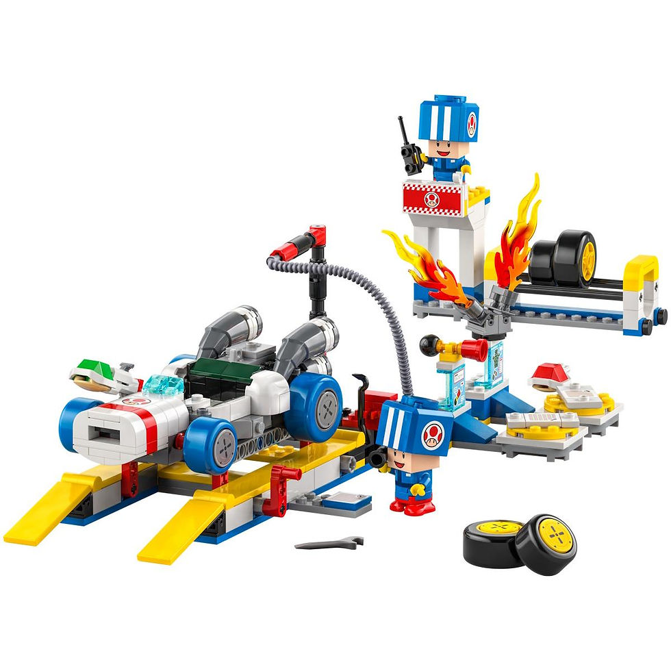 Miniatura: Lego Super Mário - Garagem do Toad