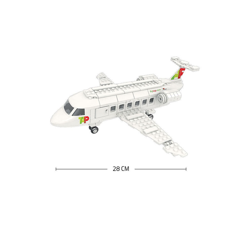 Miniatura: Const. Tap - Avião Comercial + Tripulação