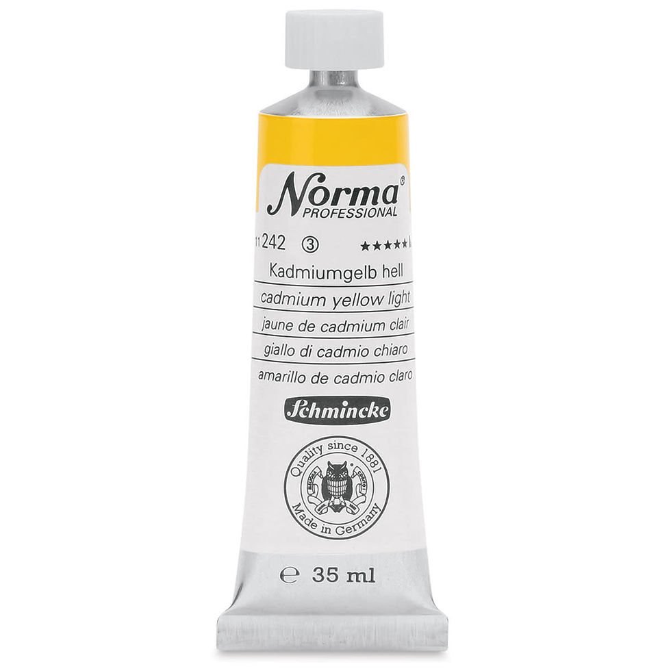 Miniatura: Schmincke - Tinta a óleo Norma Amarelo Cadmio Claro 35ml
