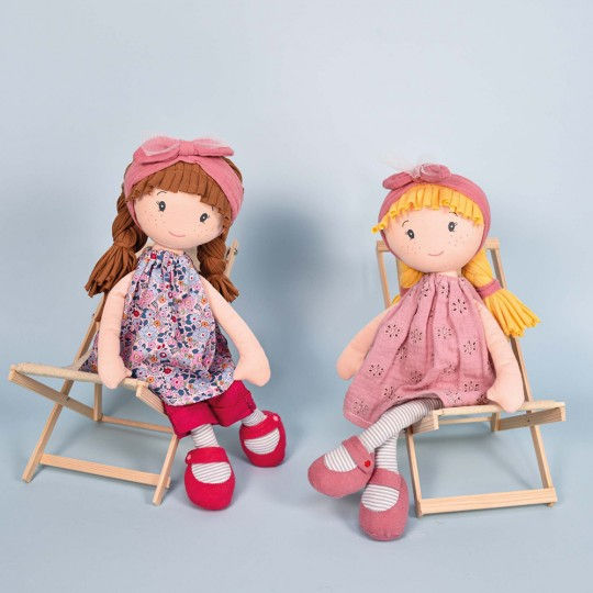 Miniatura: Jolijou - Boneca de pano - Les Canailles de Doudou - Suzette