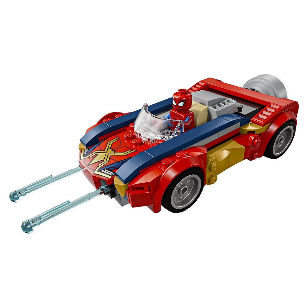 Miniatura: Lego Marvel - Carro do Spider-Man Contra Wolverine Venomizado