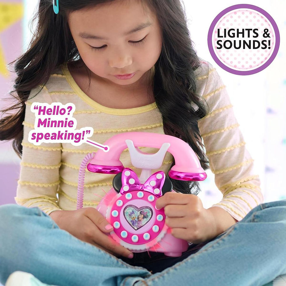 Miniatura: Telefone Tradicional Rotativo Minnie