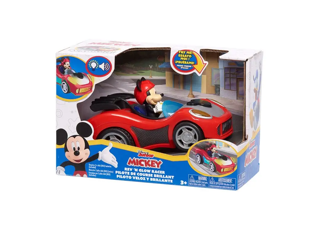 Mickey - Carro C/Piloto Veloz e Brilhante