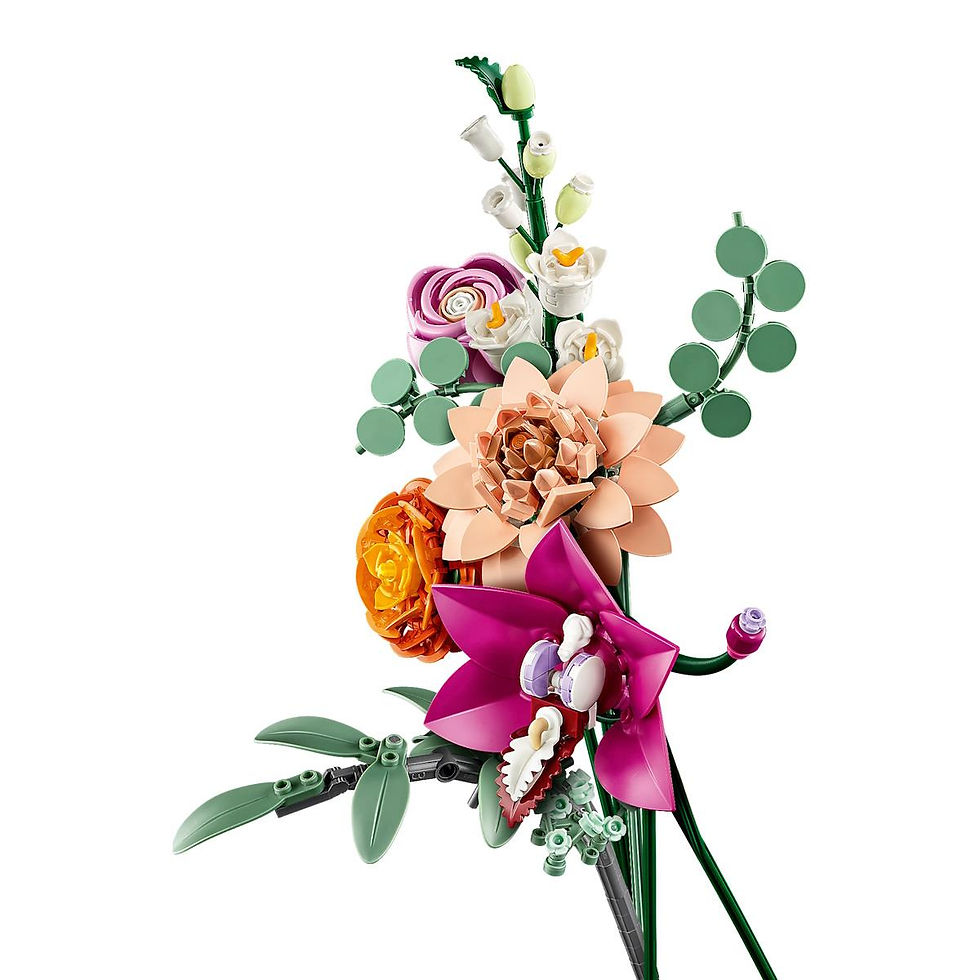 Miniatura: Lego Botanicals - Buquê Flores Rosa Elegante