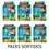 Miniatura: Piratix Crazy Jungle Pack 4 Piratix
