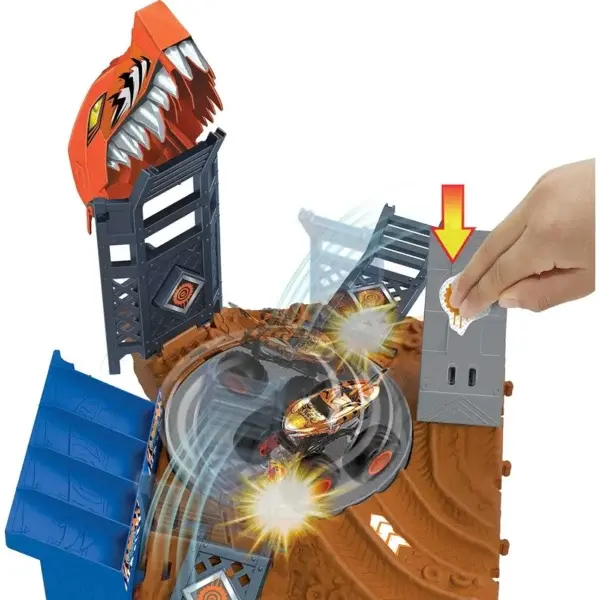Miniatura: Hot Wheels - Pista Monster Trucks Desafios de Derrapagens