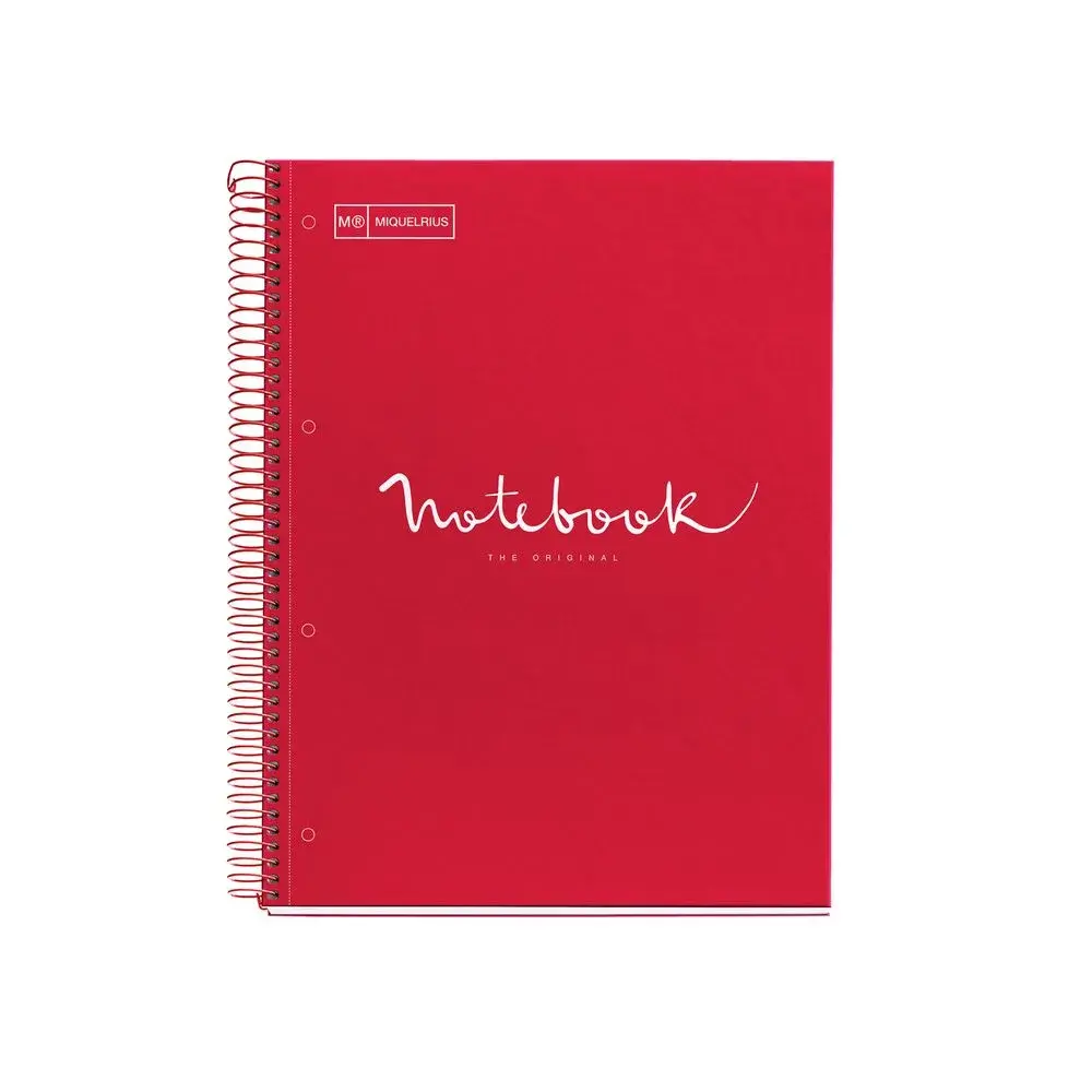 Cad. A5 Pautado MR 80F Emotions Vermelho