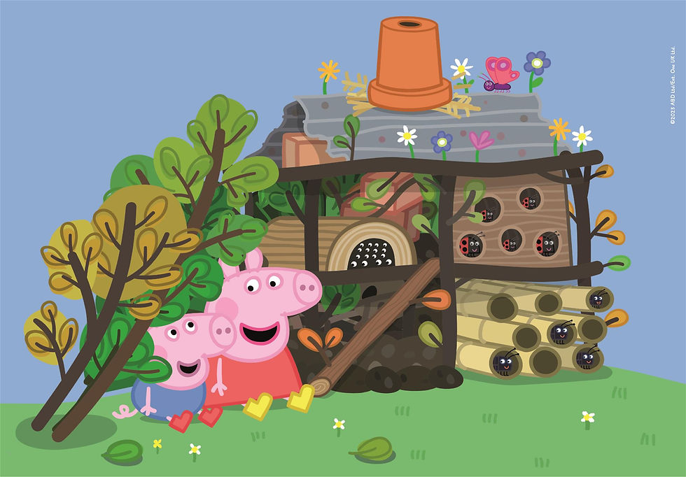 Miniatura: Clementoni - Puzzle 2x60pçs "Peppa Pig"