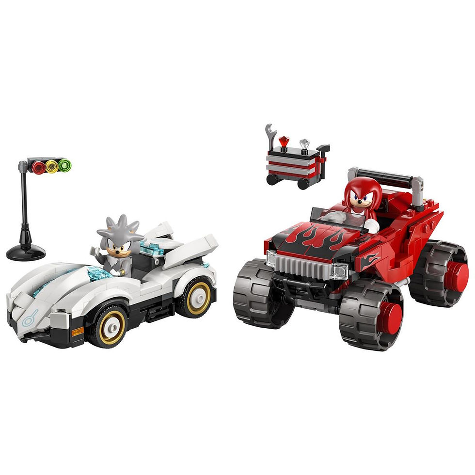 Miniatura: Lego Sonic - Carro do Silver contra Monster Truck do Knuckles