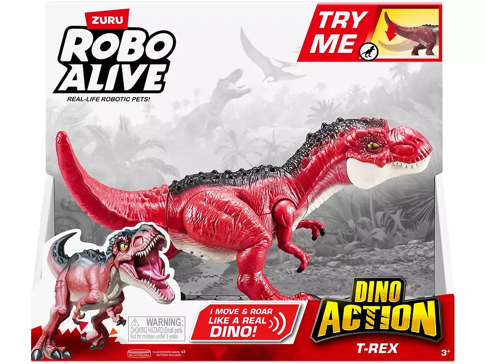 Zuru - Dinossauro Robo Alive C/Sons "T-Rex"