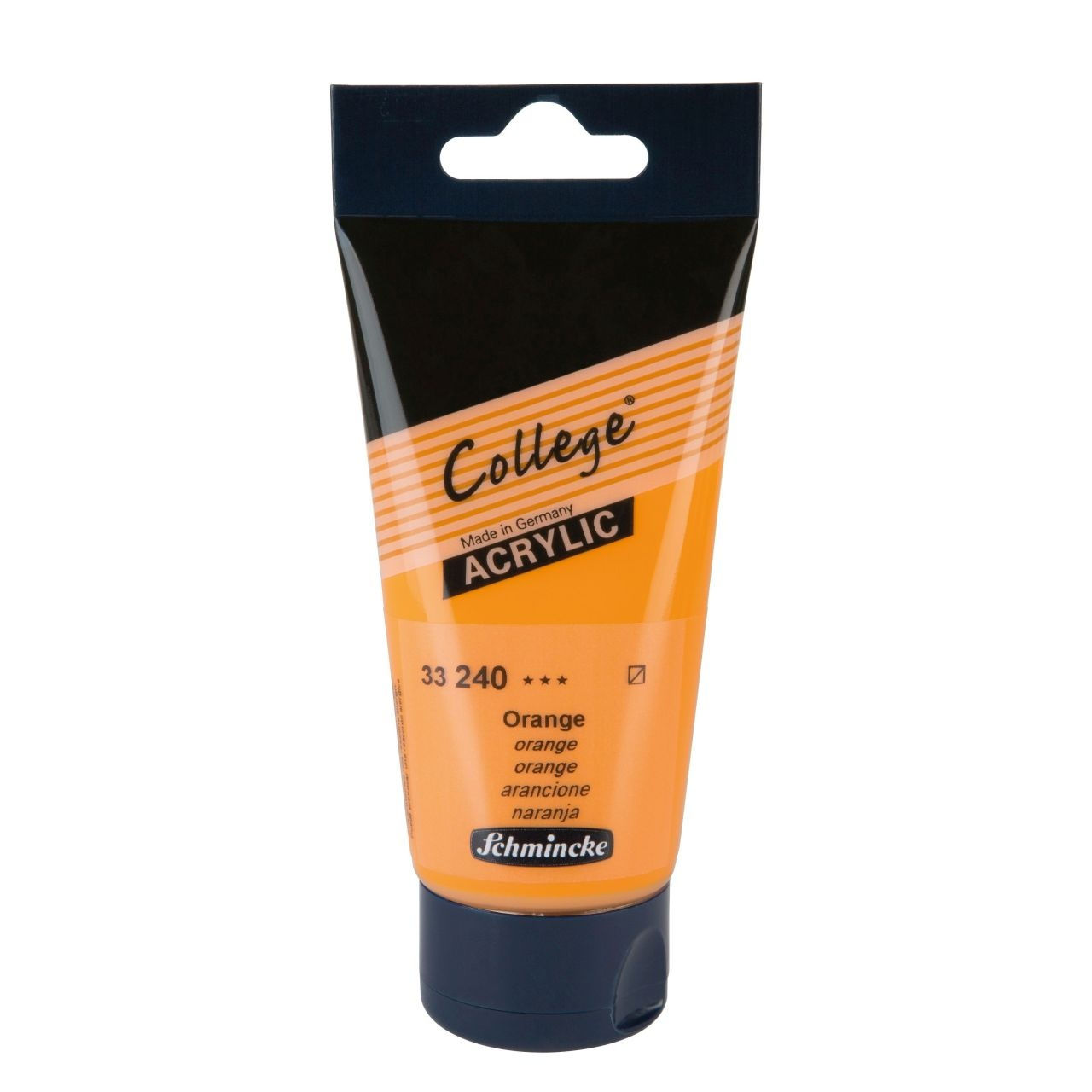 Schmincke - Tinta Acrílica College Laranja 75ml