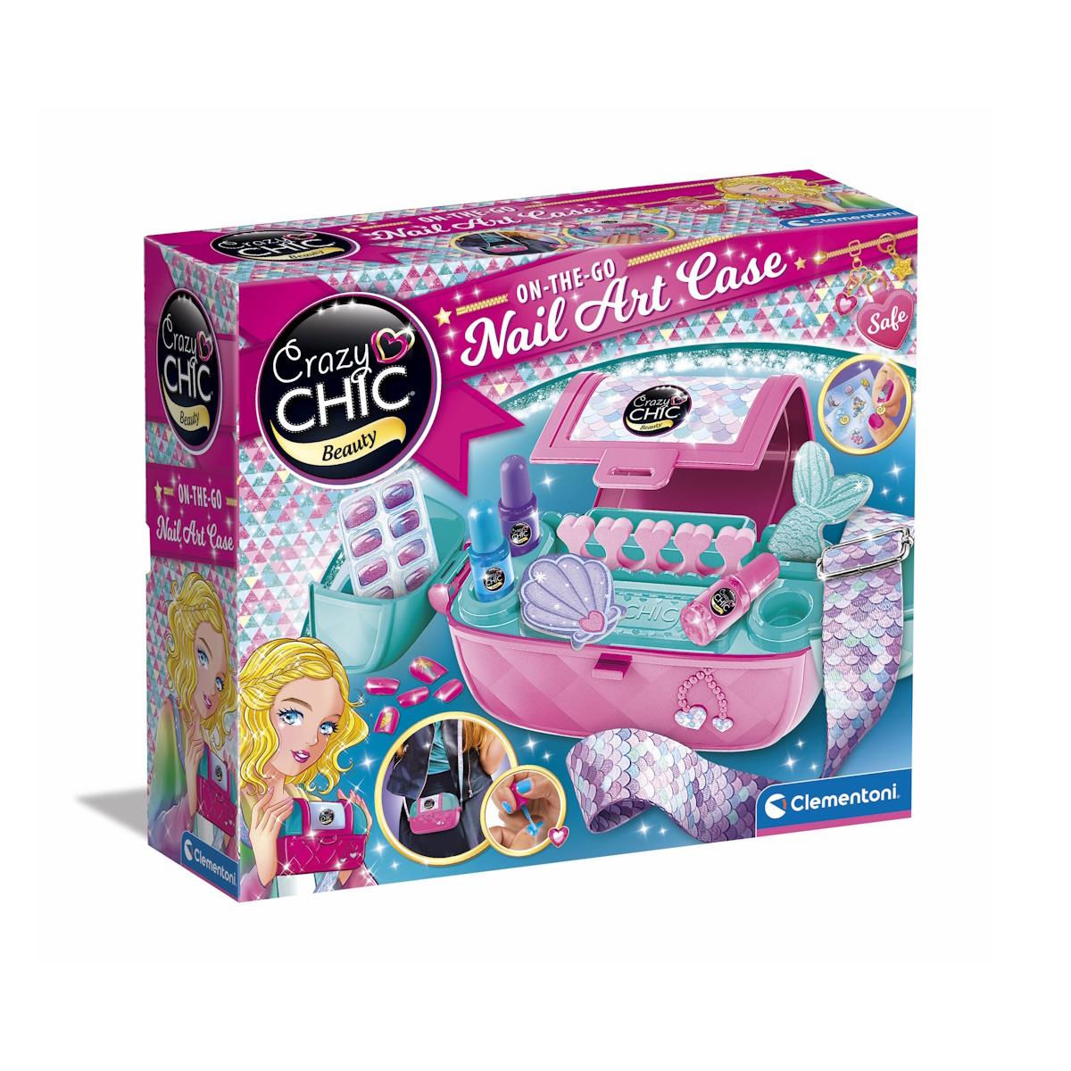 Clementoni - Crazy Chic "Nail Art Case"
