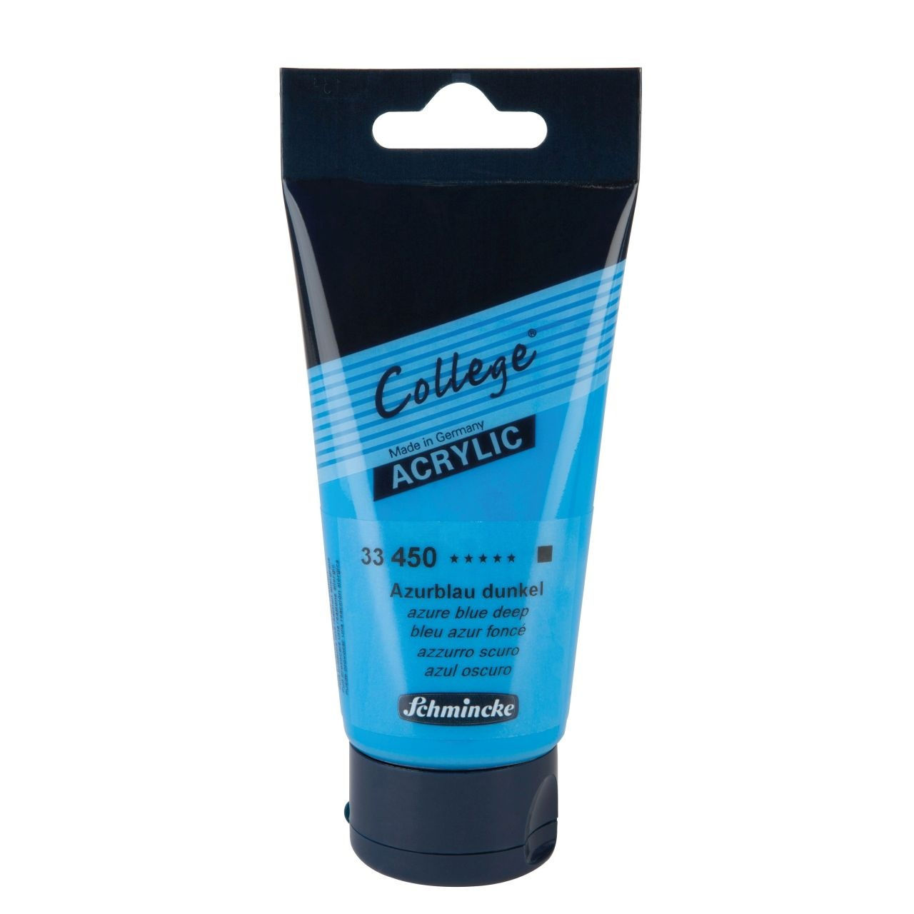 Schmincke - Tinta Acrilica College Azul Escuro 75ml