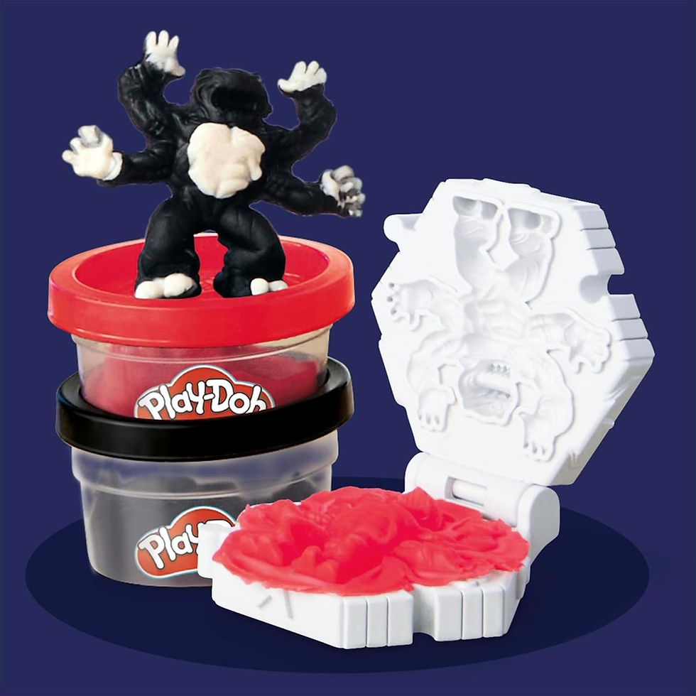 Miniatura: Play-Doh - Capitão América Moto Cortadora