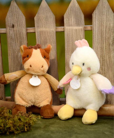 Miniatura: Doudor - Peluche Cavalo C/Cx de Som 17cm