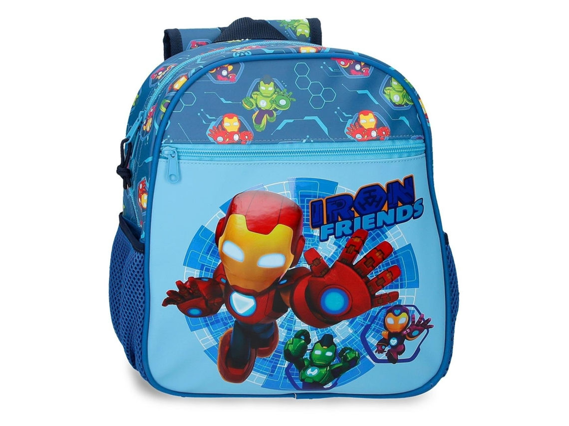 Mochila Adap. 33cm Iron Man Iron Friends