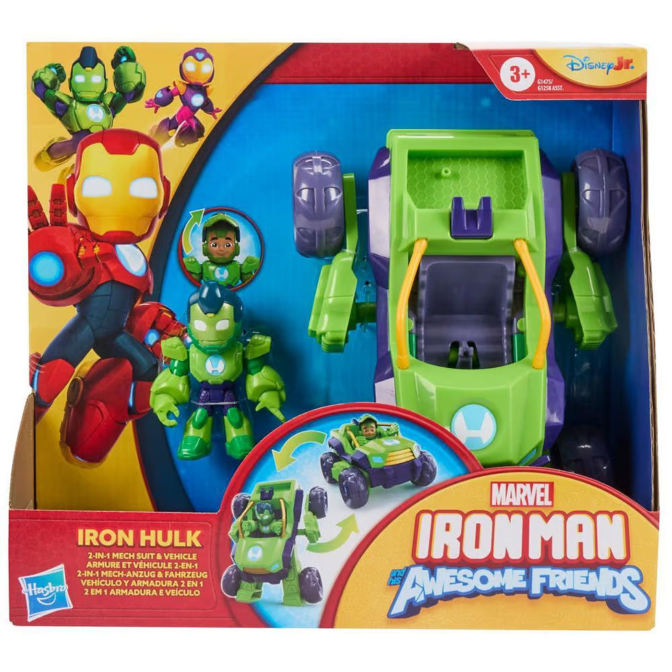 Iron Man e seus Incríveis Amigos - Veículo Hulk C/Figura