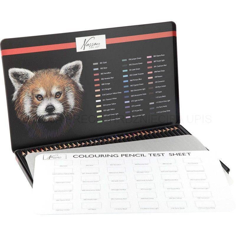 Miniatura: Nassau - Lápis de Cor Artista Cx Metal 36unid.