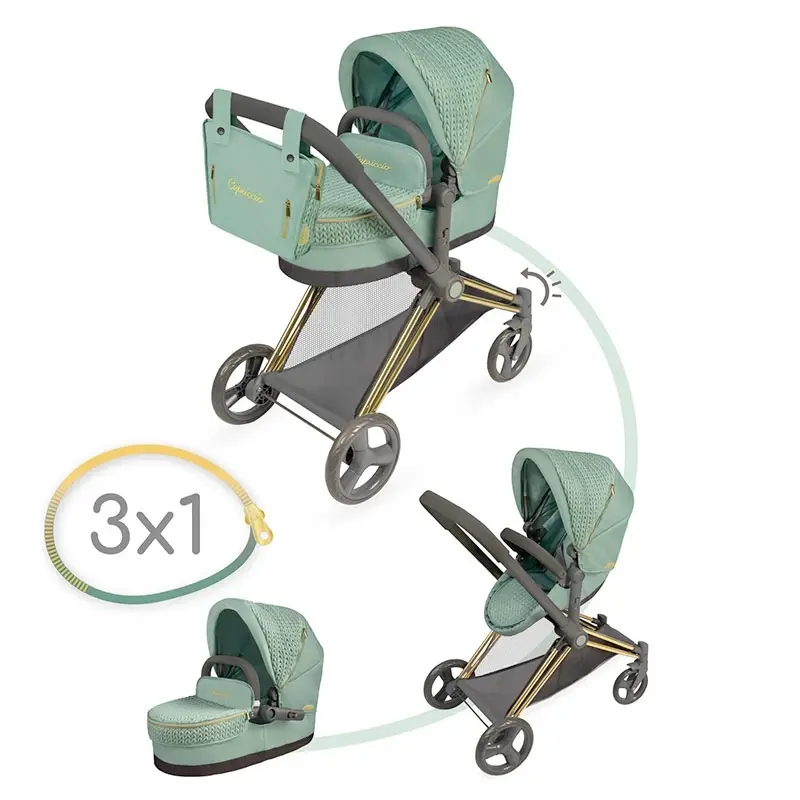 Miniatura: DeCuevas - Carrinho Bonecas 3x1 Capriccio