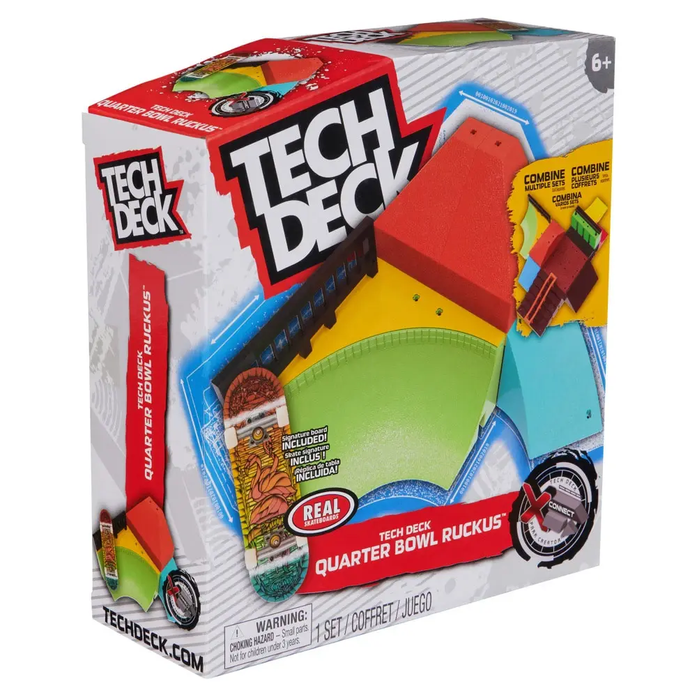 Tech Deck - Pack Creator ACS X-Connect "Quarter Bowl Ruckus"
