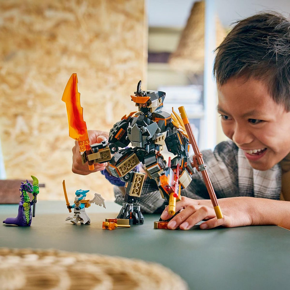 Miniatura: Lego Ninjago - Robô de Missões do Cole e Zane Dragão