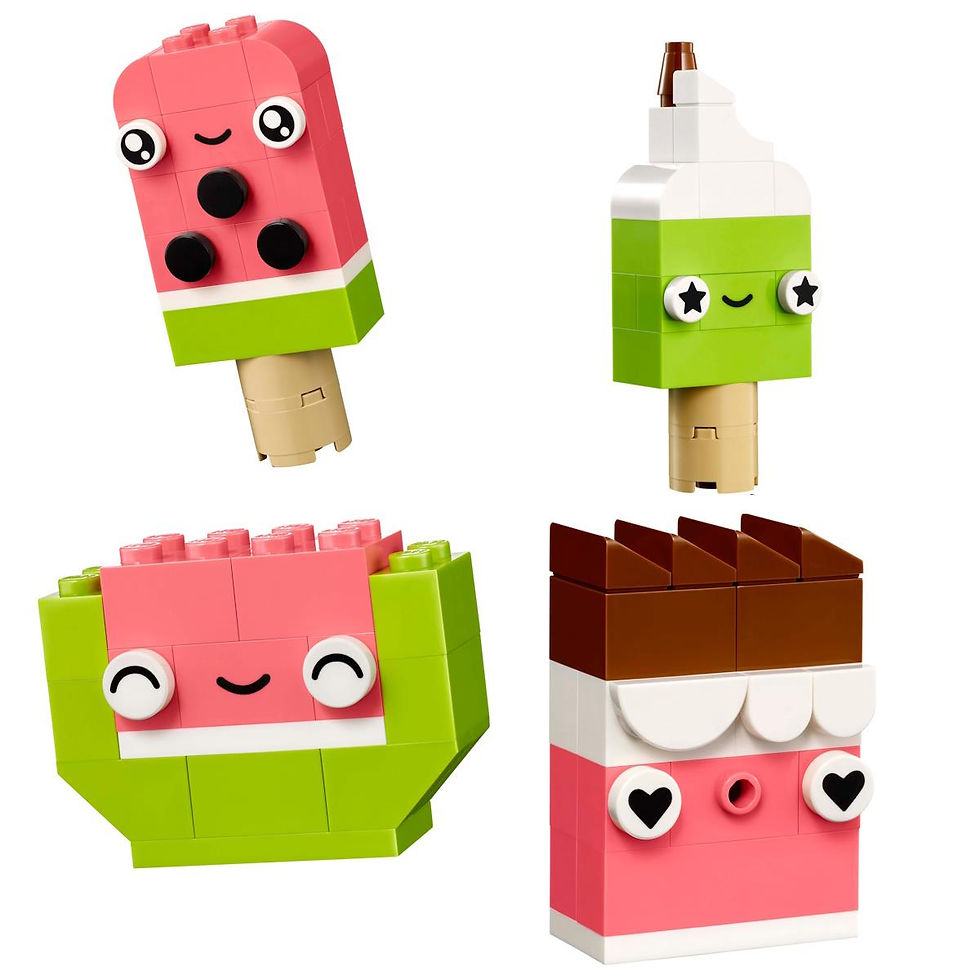 Miniatura: Lego Classic - Amigos Alimentos Crativos