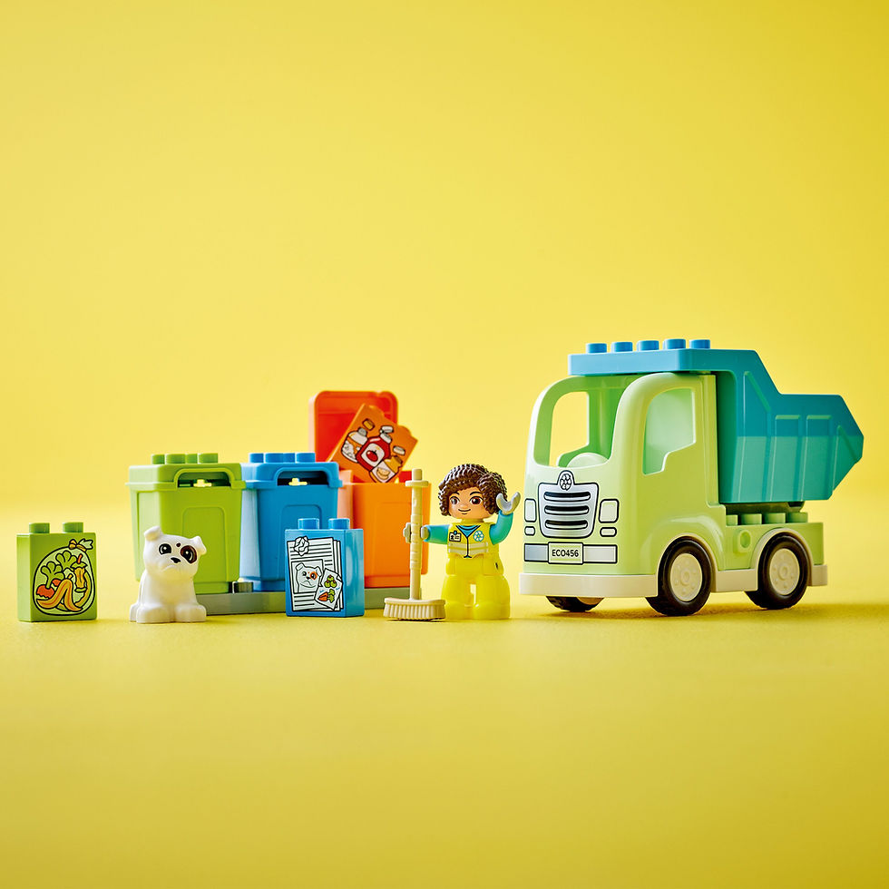Miniatura: Lego Duplo - Camião de Reciclagem