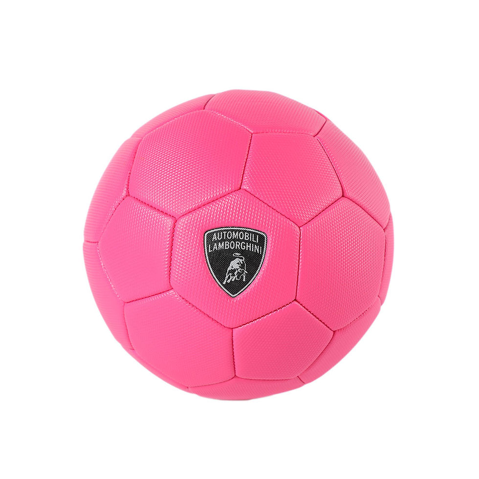 Miniatura: Bola Futebol Lamborghini Tam.5 Rosa