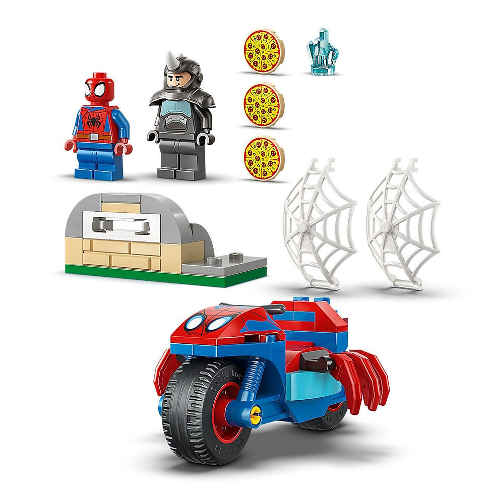 Miniatura: Lego Marvel - Spidey na sua Mota Contra Rhino