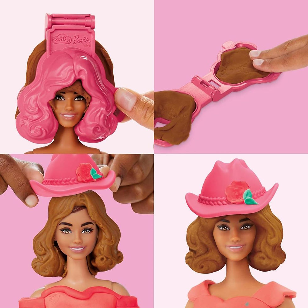 Miniatura: Play-Doh - Barbie "Arranjos e Franjas"