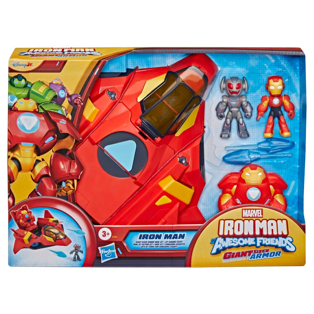 Iron Man - Jato de Ferro C/Armadura Gigante